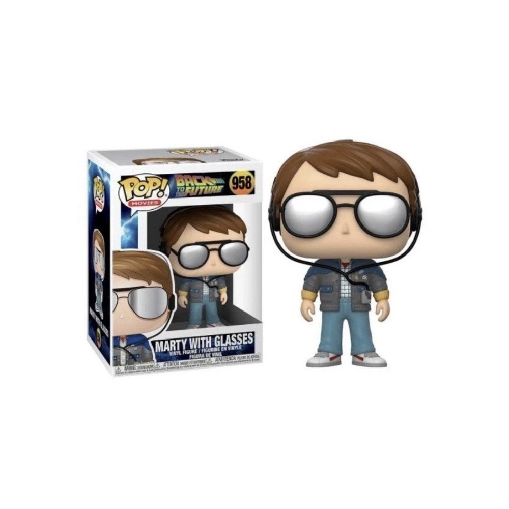 Funko‎ Pop! Movies Back to the Future Marty with Glasses #958